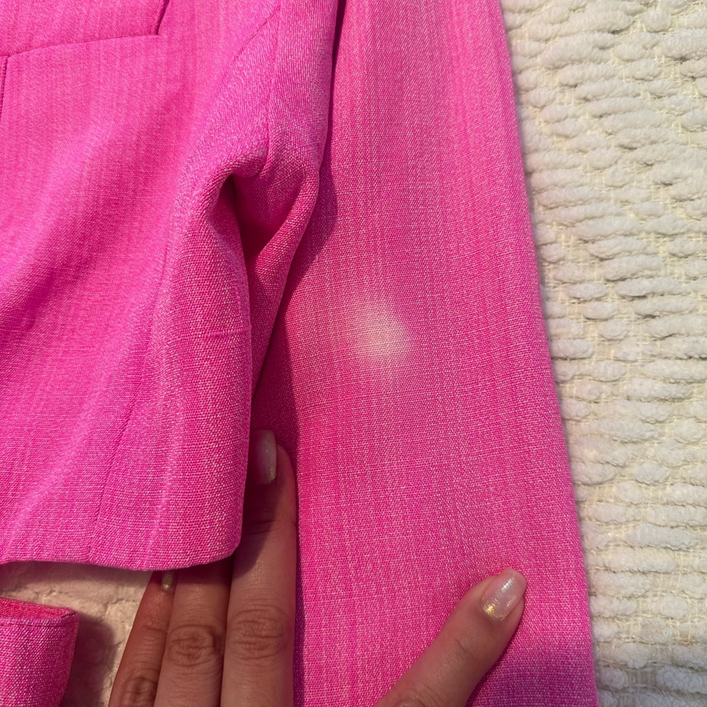 Zara Pink Women's Blazer - Picture 2 of 5